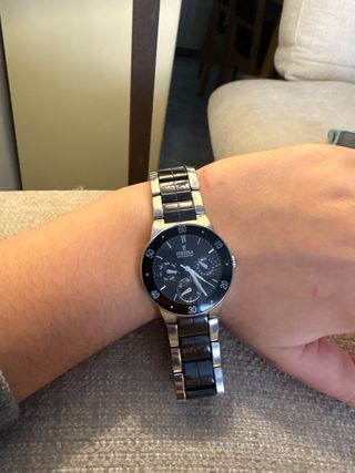 Reloj Festina Mujer Negro y Plateado