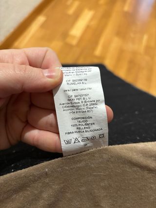 Cama ortopédica para perro