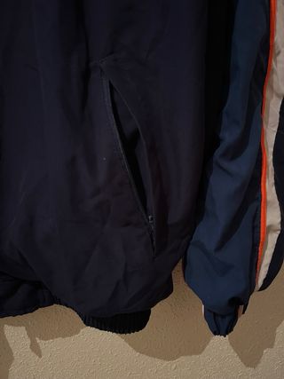 Chaqueta Kappa Unisex Azul y Naranja