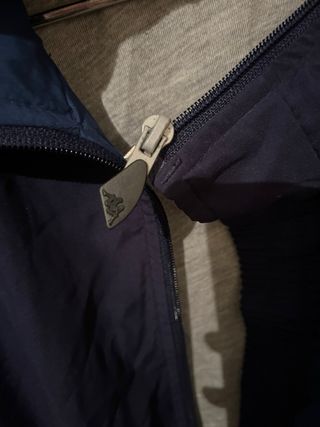 Chaqueta Kappa Unisex Azul y Naranja