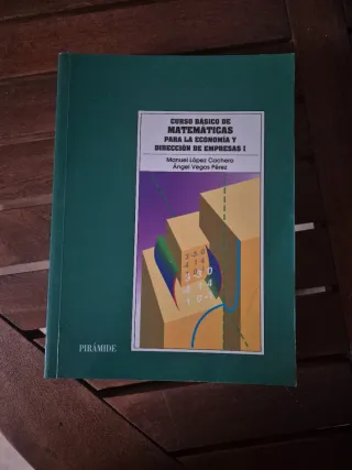 Curso básico de matemáticas para la economía y ...