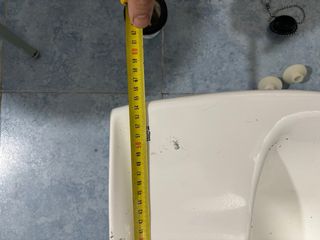 Lavabo de pie Roca Blanco