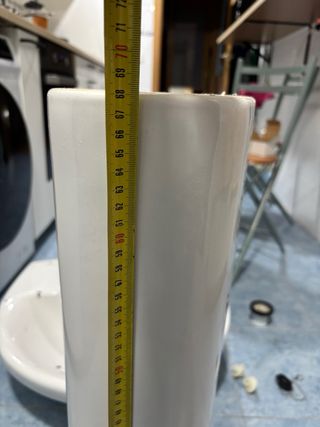 Lavabo de pie Roca Blanco