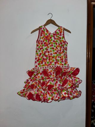 Vestido Flamenca Lunares niña