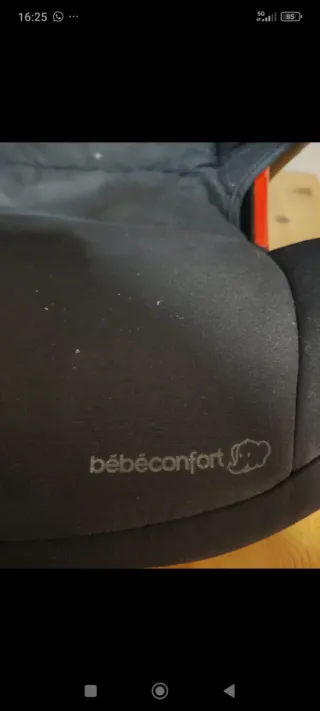 Silla Coche Isofix 3-6 años Reclinable Bebeconfort