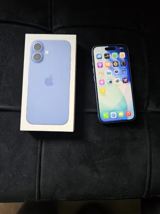 iPhone 16 Azul  en Caja