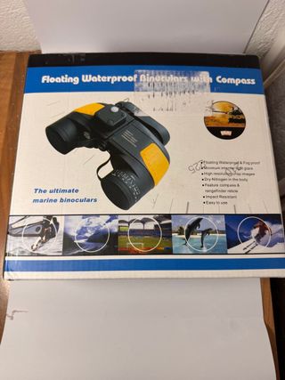 Prismáticos Náuticos Aomekie 7x50 Impermeables
