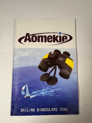Prismáticos Náuticos Aomekie 7x50 Impermeables