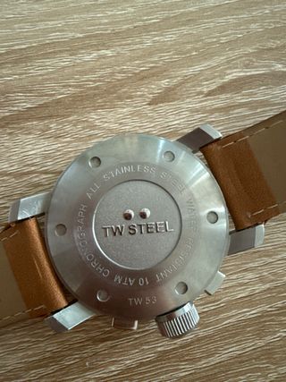TW Steel Reloj Marrón y Naranja - TW53