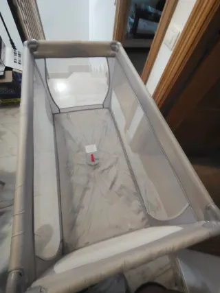 Cuna de viaje Asalvo gris