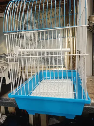 Gabbia per uccelli in metallo