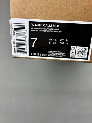 Nike Calm Mule Donna Arancione EU 38