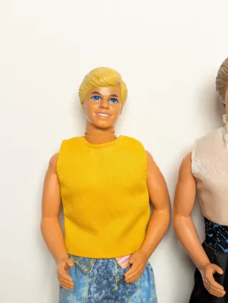 Lote 4 muñecos Ken vintage