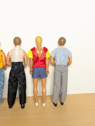 Lote 4 muñecos Ken vintage