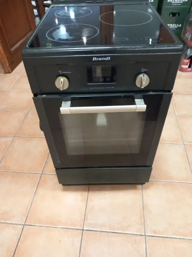 Vitrocerámica con horno Brandt