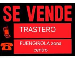 trastero nuevo en Fuengirola zona centro.ascensor.