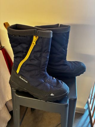 Botas nieve Quechua mujer (usadas 1 vez)