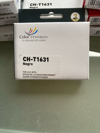 Tintas Epson 16XL RE-T1634, RE-T1632, CH-T1633