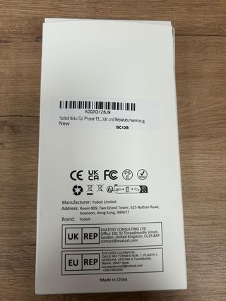 Batería iPhone 13 Kit Reparación Yodoit