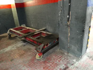 Carro de taller para coches