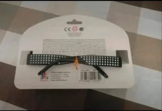 Gafas de Fiesta Partylandia Negras y Plateadas