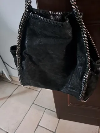 Borsa a spalla ispirata a Stella McCartney Nera