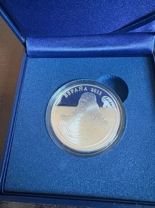 Moneda Plata España 2011 Zurbarán