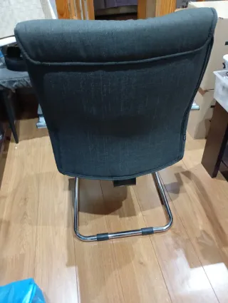 Sillón de despacho gris