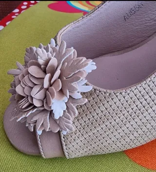 Zapatos verano mujer beige talla 37