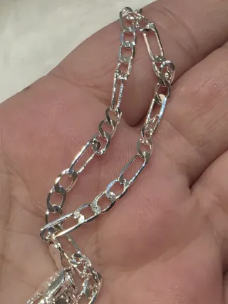 Pulsera eslabón plata