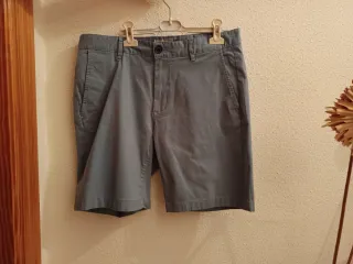 Pantalón corto azul