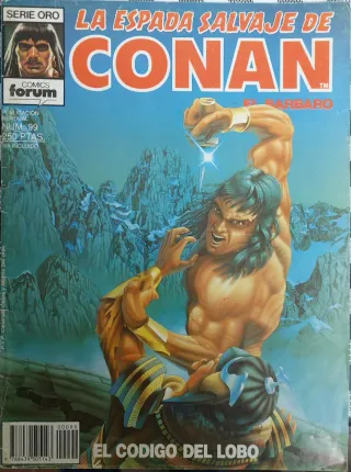 Cómics La Espada Salvaje de Conan. Forum serie Oro