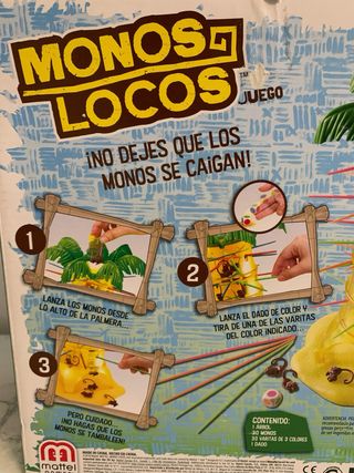 Juego de Mesa MONOS LOCOS + REGALO