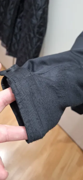 Chaqueta moto negra XL