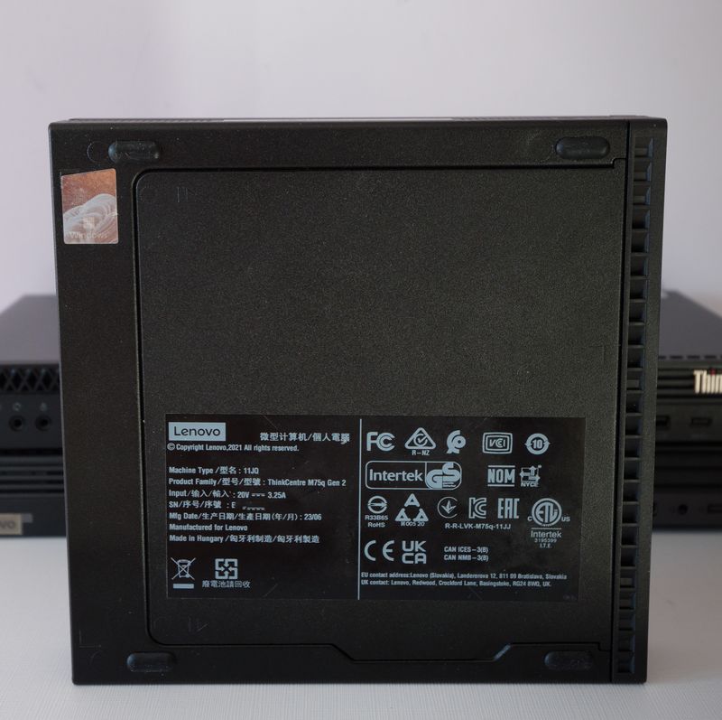 Lenovo Thinkcentre M75q Ryzen 32Gb ddr4 128Gb nvme afbeelding 8
