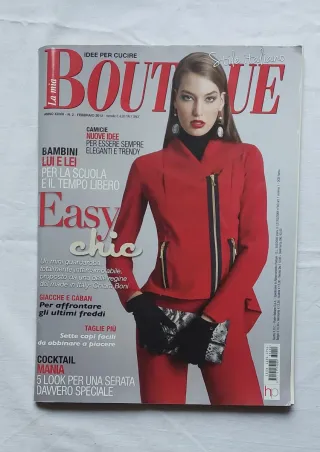 14 riviste Burda, la mia Boutique, Modellina