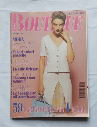 14 riviste Burda, la mia Boutique, Modellina