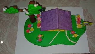 Casa Refugio de Pin y Pon 80's de Famosa