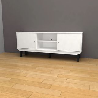 MUEBLE DE TV BLANCO ELEGANTE DE 150CM