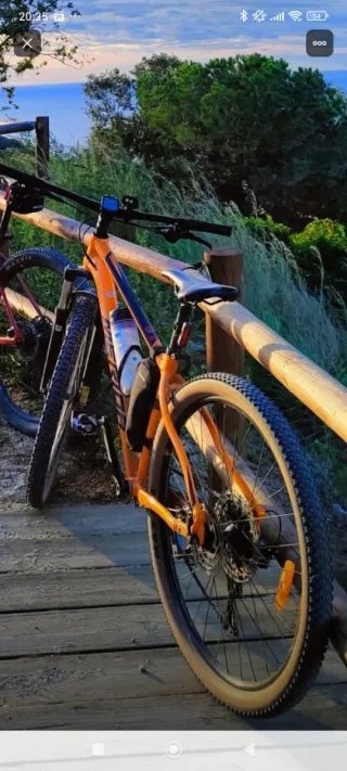 Bicicleta Merida Big Nine 300 Naranja