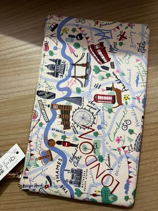 Pochette Accessorize con stampa mappa Londra