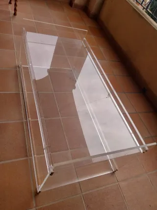 4 Mesas Metacrilato Transparentes