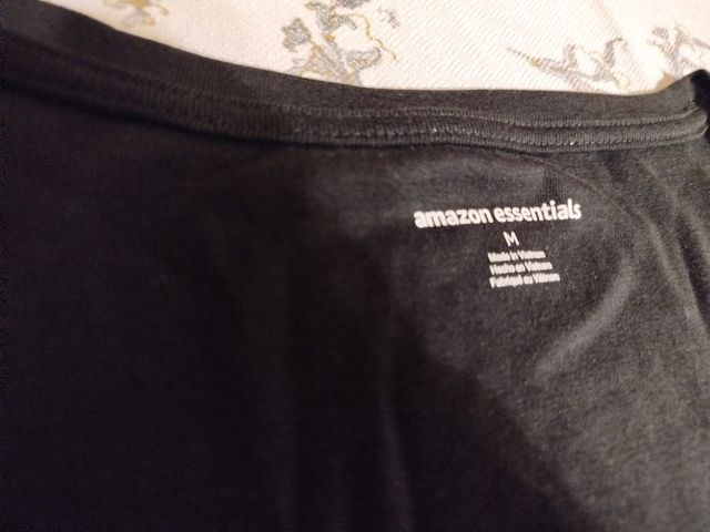 Camisa manga larga escote cuadrado Amazon M