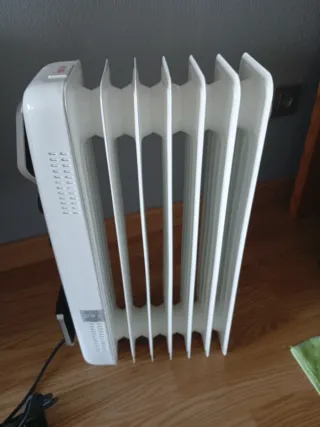 Estufa Radiador KRHUNER Blanca