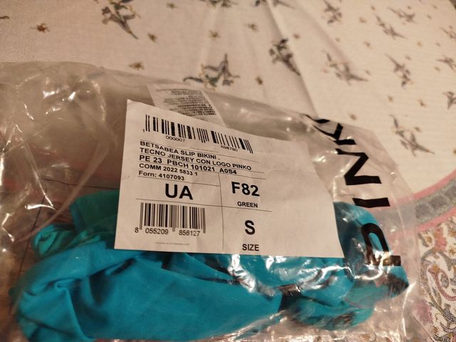 Pinko Bañador Inferior Azul Celeste