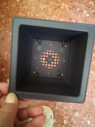 Maceta Bonsái Plástico Gris