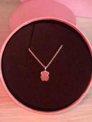 Collar Tous Oso Plata