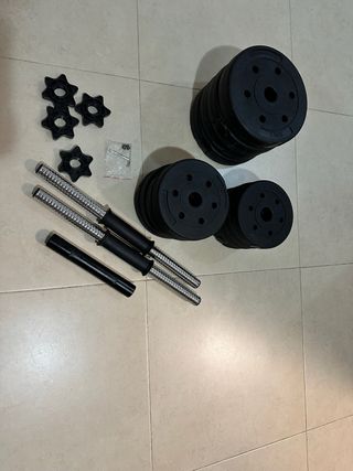 Juego Mancuernas Ajustables 20Kg