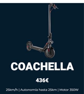 Patinete Eléctrico Coachella 350W