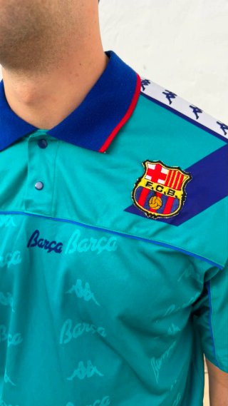 Camiseta Vintage FC Barcelona Kappa